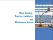 Metal Building – Erection, Installation and Maintenance Manual