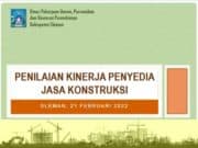 PENILAIAN KINERJA PENYEDIA JASA KONSTRUKSI