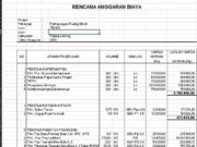 RAB Pemasangan Paving Block