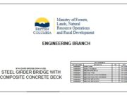 STANDARD BRIDGE DRAWINGS : STEEL GIRDER BRIDGE WITH COMPOSITE CONCRETE DECK