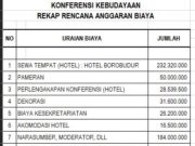 RAB KONFERENSI KEBUDAYAAN
