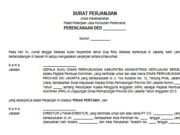 Contoh Surat Perjanjian Pelaksanaan Paket Pekerjaan Jasa Konsultan Perencana