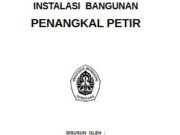 INSTALASI BANGUNAN PENANGKAL PETIR