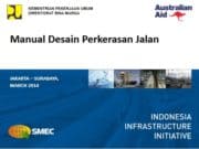 Manual Desain Perkerasan Jalan