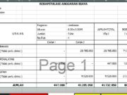 Gambar dan RAB Jembatan Beton 6 m