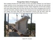 Pengertian Beton Prategang