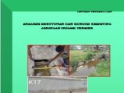 LAPORAN PENDAHULUAN ANALISIS KEBUTUHAN DAN KONDISI EKSISTING JARINGAN IRIGASI TERSIER