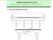 PERHITUNGAN PILECAP JEMBATAN