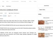 GEOLOGI LEMBAR POSO