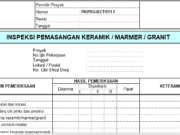 Form-Inspeksi Pemasangan keramik,marmer,granit