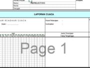 Form-DAFTAR KEADAAN CUACA