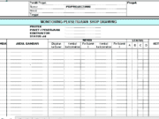 Form-Status Persetujuan Shop Drawing
