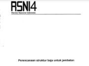 SNI Perencanaan Struktur Baja untuk Jembata
