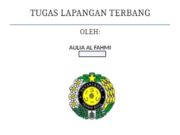 Tugas Lapangan Terbang Metode Federal Aviation Administration