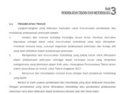 Laporan Pendahuluan Penyusunan DED Pendekatan Teknis dan Metodologi