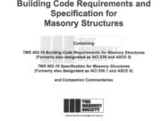 Building Code Requirements and Specification for Masonry Structures