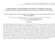 Analisis Kualitas Air Hasil Pelindian Slag Nikel PT Vale Indonesia Tbk, Desa Sorowako, Kecamatan Nuha, Kabupaten Luwu Timur, Provinsi Sulawesi Selatan