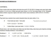 Contoh Soal Kombinasi Pembebanan Struktur Baja 1