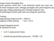 Perhitungan Sistem Penangkal Petir