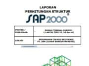 LAPORAN PERHITUNGAN STRUKTUR RUMAH TINGGAL SUBSIDI 1 LANTAI TIPE 32, 36 dan 45