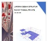 LAPORAN DESAIN STRUKTUR RUMAH TINGGAL PRIVATE