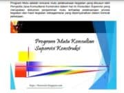 Program Mutu Konsultan Supervisi Konstruksi
