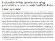 Exploration drilling optimisation using geostatistics: a case in Jharia Coalfield, India