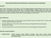 KERTAS KERJA PERSIAPAN DAN PELAKSANAAN E-PURCHASING KATALOG ELEKTRONIK