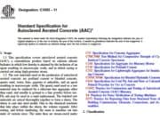 Standard Specification for Autoclaved Aerated Concrete (AAC)