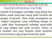 PRINSIP PENERAPAN FAKTOR JATUH FAKTOR JATUH (FALL FACTOR)