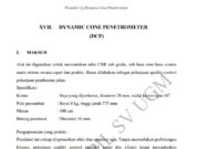 Prosedur Uji Dynamic Cone Penetrometer