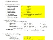 Perhitungan Struktur Jembatan