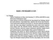 LAPORAN PENDAHULUAN PERENCANAAN PEMBANGUNAN IRIGASI
