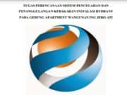 TUGAS PERENCANAAN SISTEM PENCEGAHAN DAN PENANGGULANGAN KEBAKARAN INSTALASI HYDRANT PADA GEDUNG APARTMENT