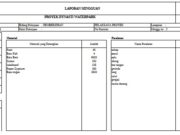 LAPORAN MINGGUN PROYEK