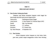 PERANCANGAN BANGUNAN BETON_PRELIMINARY DESIGN