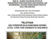 KONSEP DAN SISTEM STRUKTUR BERDASARKAN PERATURAN-PERATURAN NASIONAL DAN INTERNASIONAL TENTANG PERENCANAAN STRUKTUR BAJA YANG BERLAKU