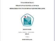 PERANCANGAN RANGKA ATAP BAJA BERDASARKAN SNI 1729-2020 DENGAN METODE DFBK (LRFD)