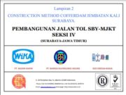 CONSTRUCTION METHOD COFFERDAM JEMBATAN KALI