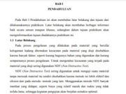 Tata Cara dan Prosedur Pengujian Material dengan NDT Menggunakan Metode Liquid Penetrant Inspection