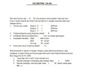 GEOMETRIK JALAN