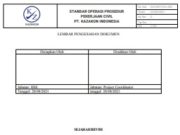 STANDAR OPERASI PROSEDUR PEKERJAAN CIVIL