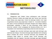 Pendekatan dan Metodologi Penyusunan Rencana Tindak Darurat (Emergency Action Plan) Bendungan