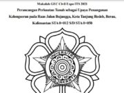 Perancangan PerkuatanTanah sebagai Upaya Penanganan Kelongsoran pada Ruas Jalan