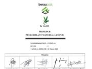 Prosedur Pengelolaan Material Lumpur
