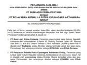 DRAFT KONTRAK PERJANJIAN JUAL-BELI