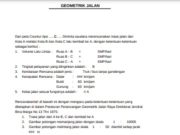 GEOMETRIK JALAN