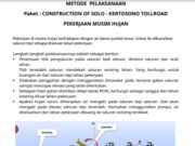 METODE PELAKSANAAN Paket : CONSTRUCTION OF SOLO – KERTOSONO TOLLROAD PEKERJAAN MUSIM HUJAN