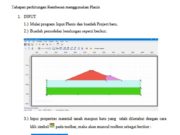 Tahapan perhitungan Rembesan menggunakan Plaxis