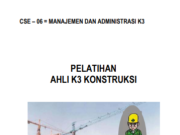 PELATIHAN AHLI K3 KONSTRUKSI